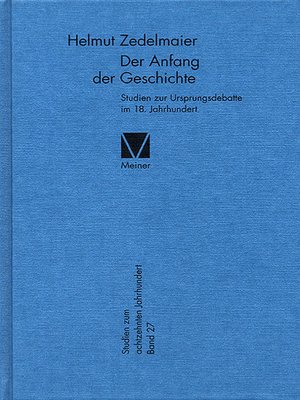 cover image of Der Anfang der Geschichte